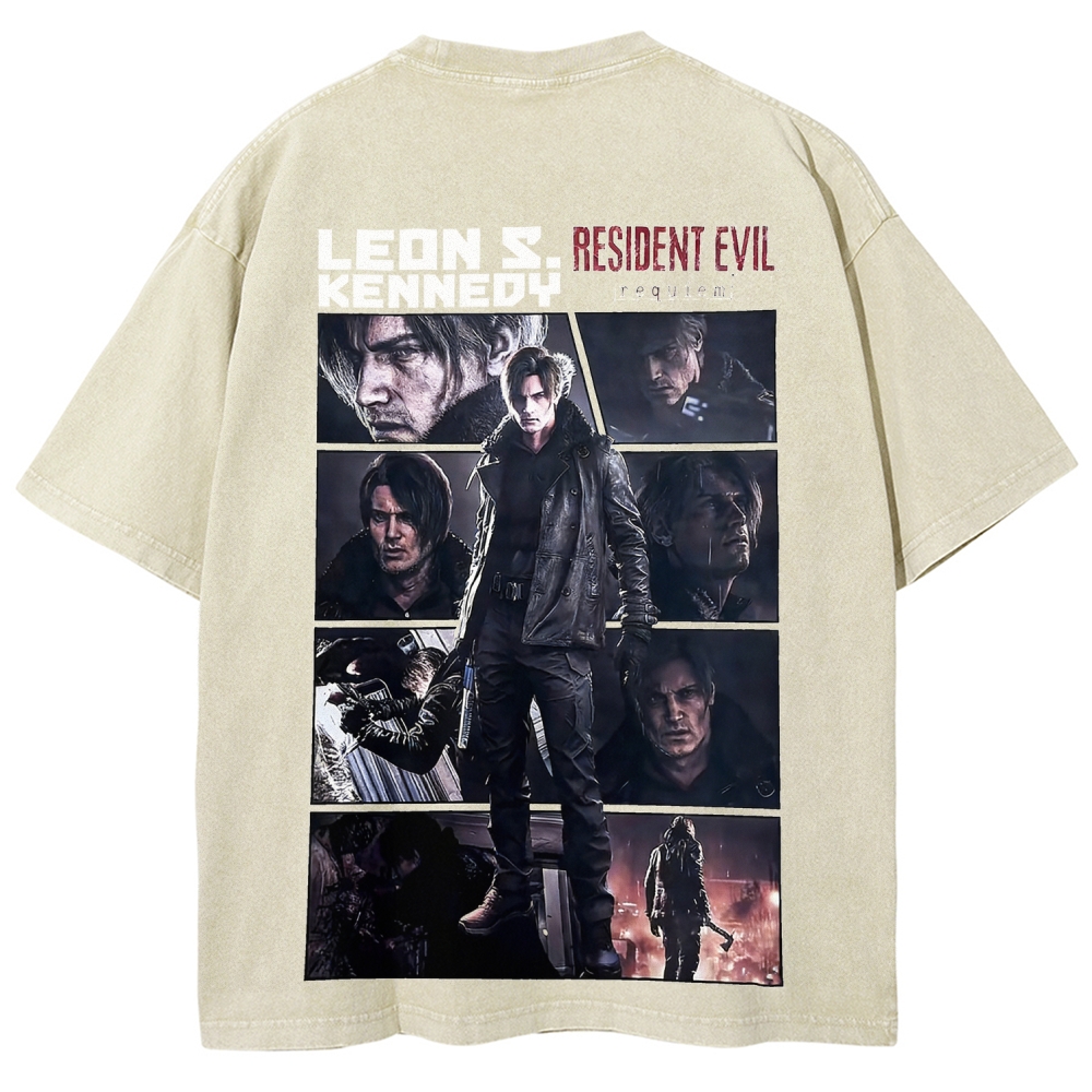 Resident Evil Unisex Fit Washed T-Shirt 2602001090