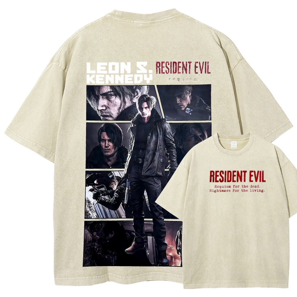 Resident Evil Unisex Fit Washed T-Shirt 2602001090