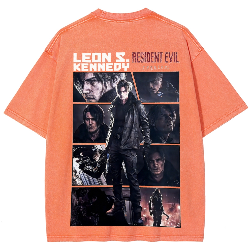 Resident Evil Unisex Fit Washed T-Shirt 2602001090