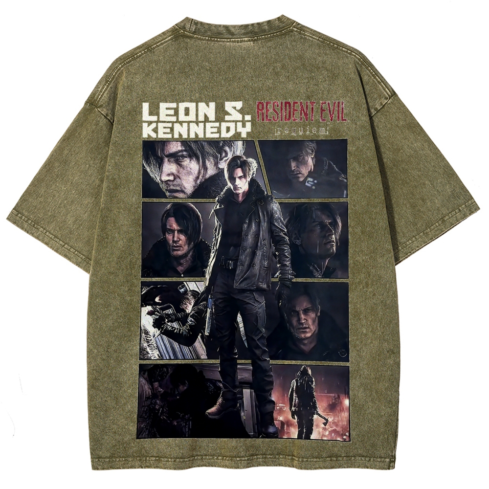 Resident Evil Unisex Fit Washed T-Shirt 2602001090