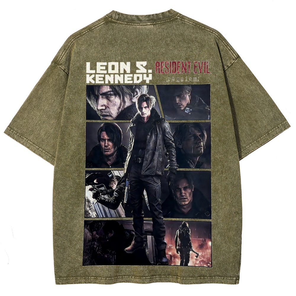 Resident Evil Unisex Fit Washed T-Shirt 2602001090