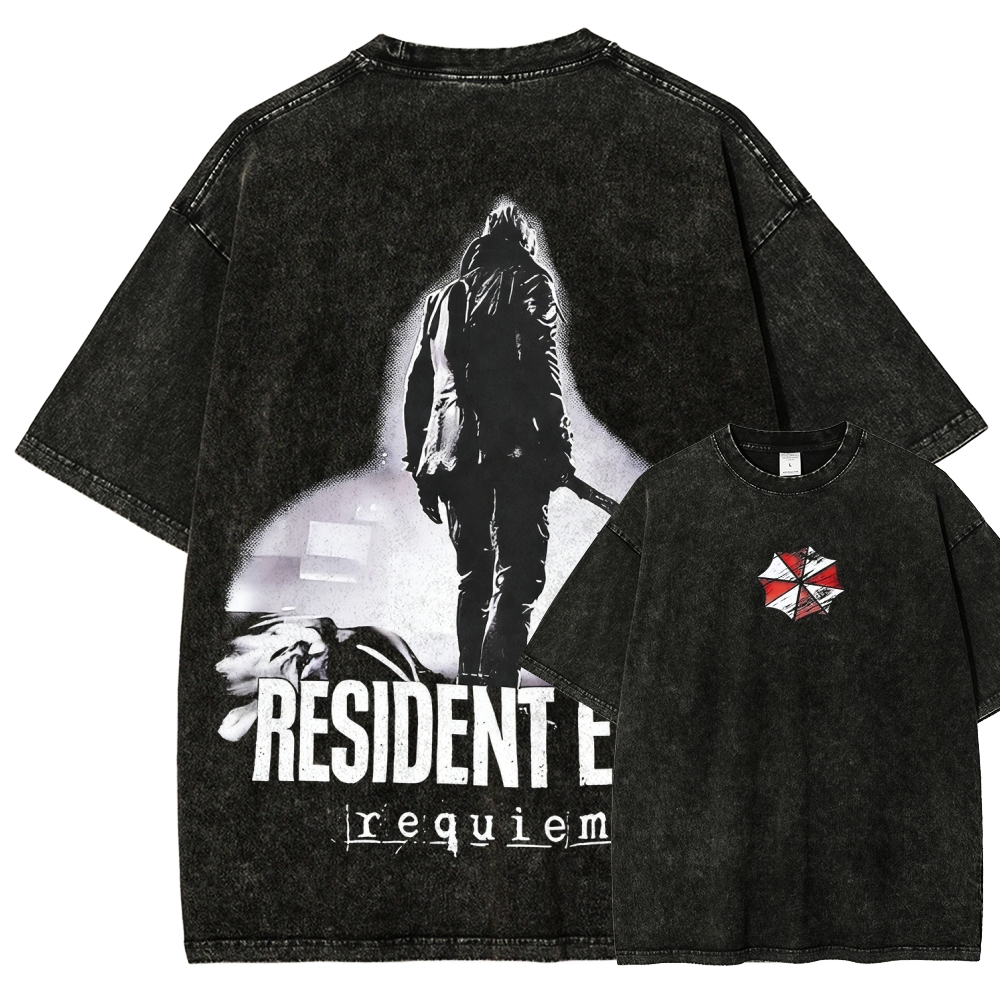 Resident Evil Unisex Fit Washed T-Shirt 2602008239