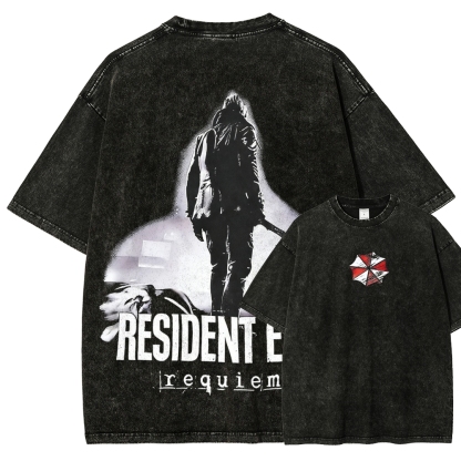Resident Evil Unisex Fit Washed T-Shirt 2602008239