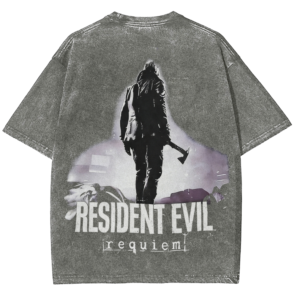 Resident Evil Unisex Fit Washed T-Shirt 2602008239