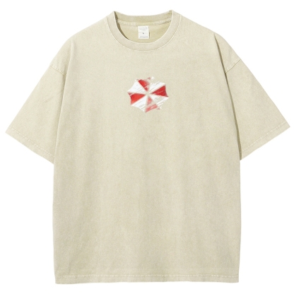 Resident Evil Unisex Fit Washed T-Shirt 2602008239