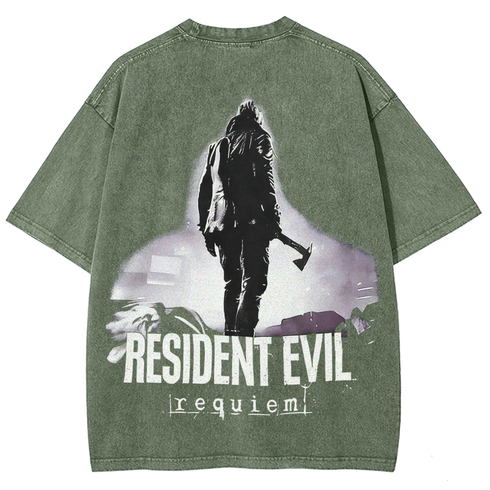 Resident Evil Unisex Fit Washed T-Shirt 2602008239