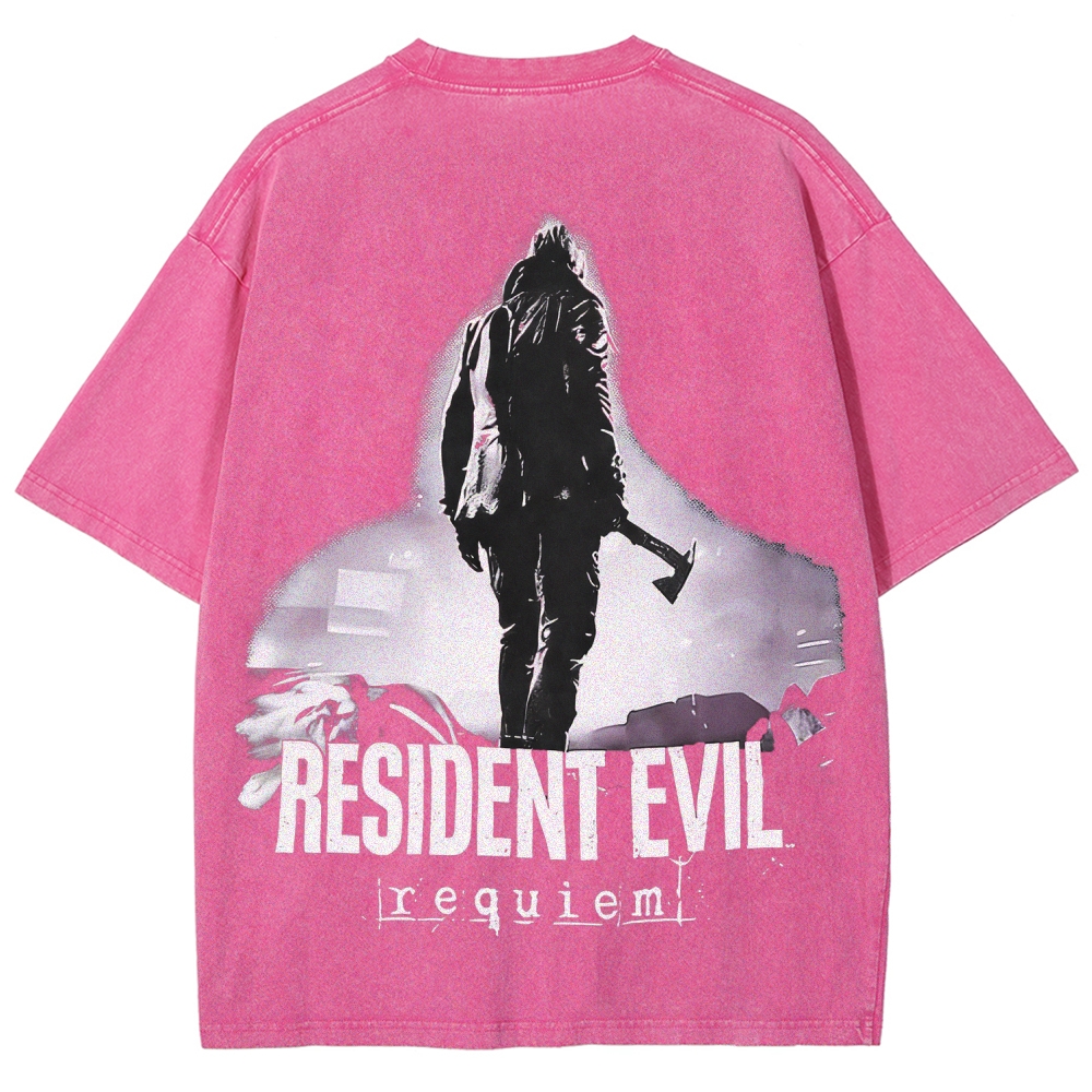 Resident Evil Unisex Fit Washed T-Shirt 2602008239