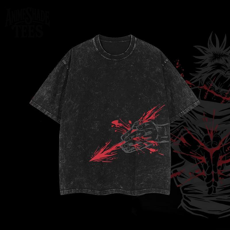 Choso Kamo Shirt – JJK Merch Clothing Washed Cotton T-Shirt.