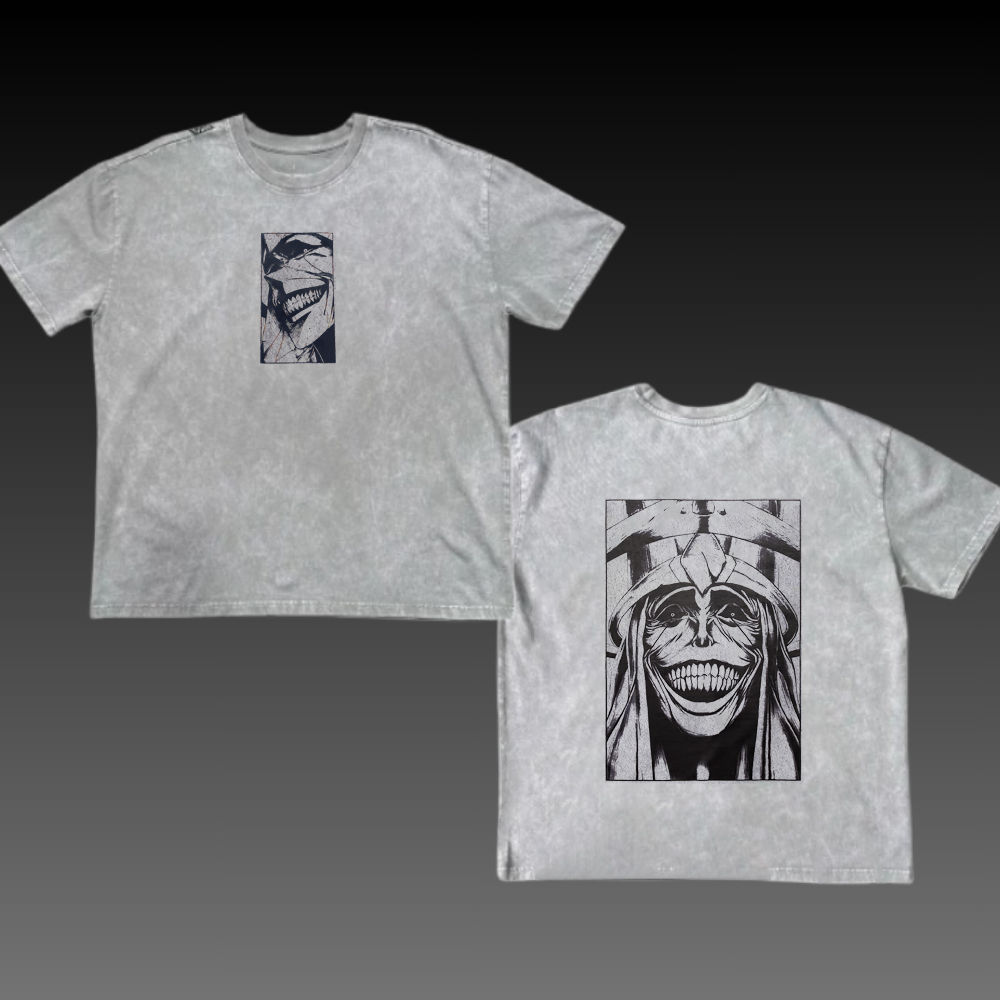 Solo Leveling Statue Of God Printed Unisex Washed T-Shirt