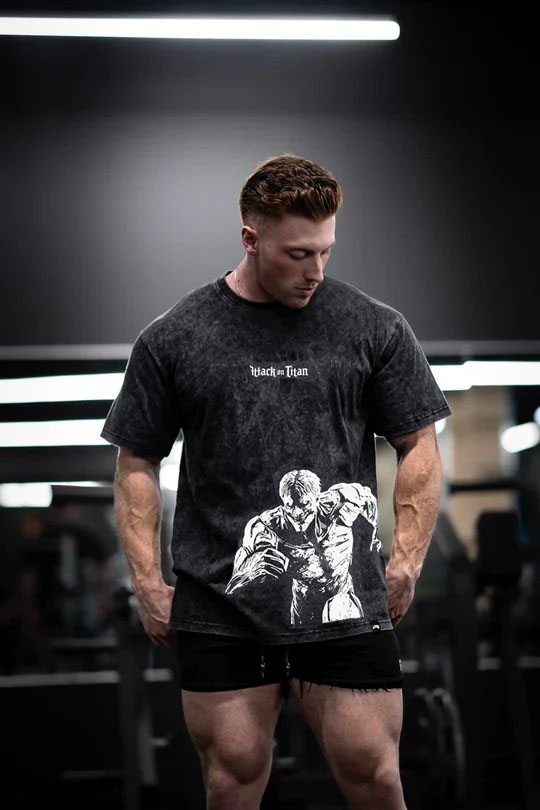 Attack On Titan "Armored Titan" Washed Tee