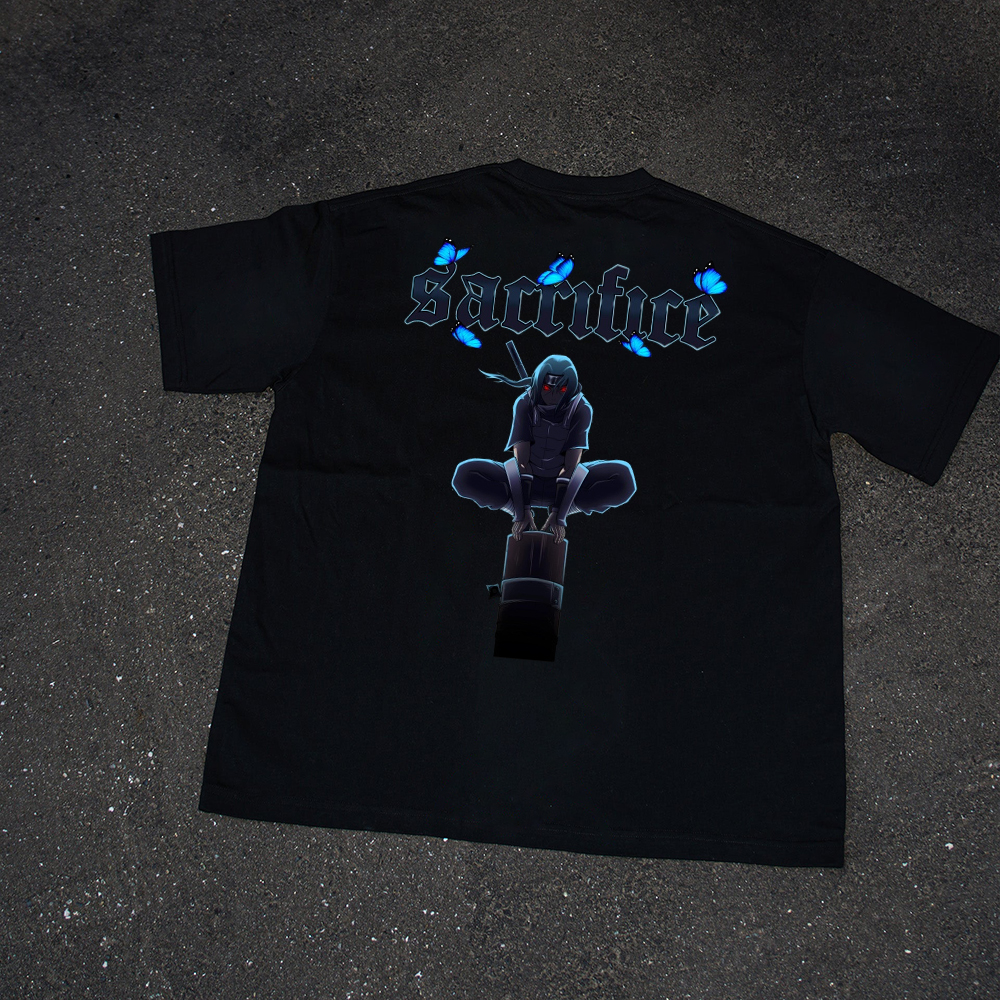 Anime [Naruto] Graphic Print T-shirt