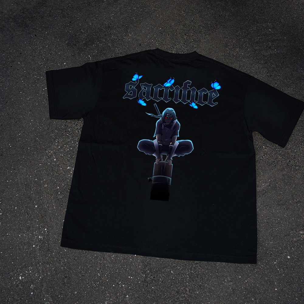 Anime [Naruto] Graphic Print T-shirt