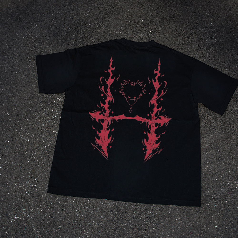 Anime [Jujutsu Kaisen] Themed Art Printed Tee