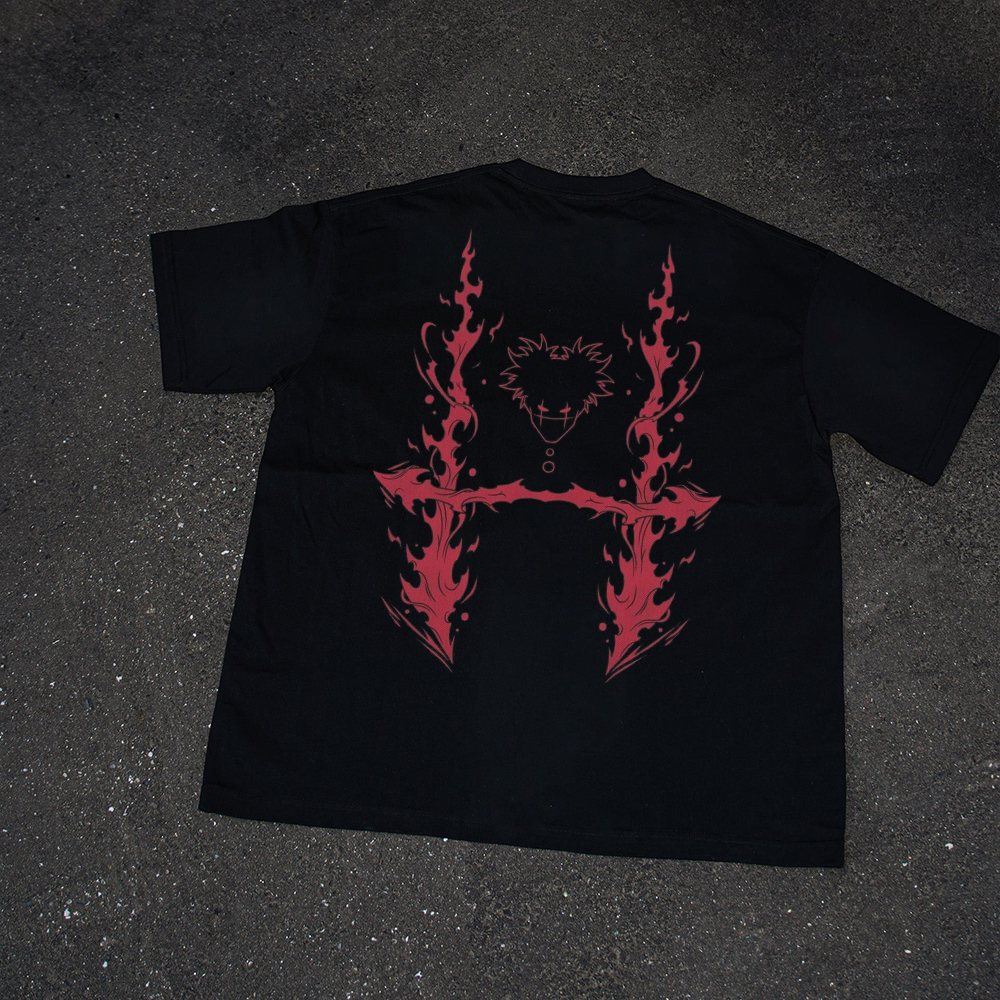 Anime [Jujutsu Kaisen] Themed Art Printed Tee