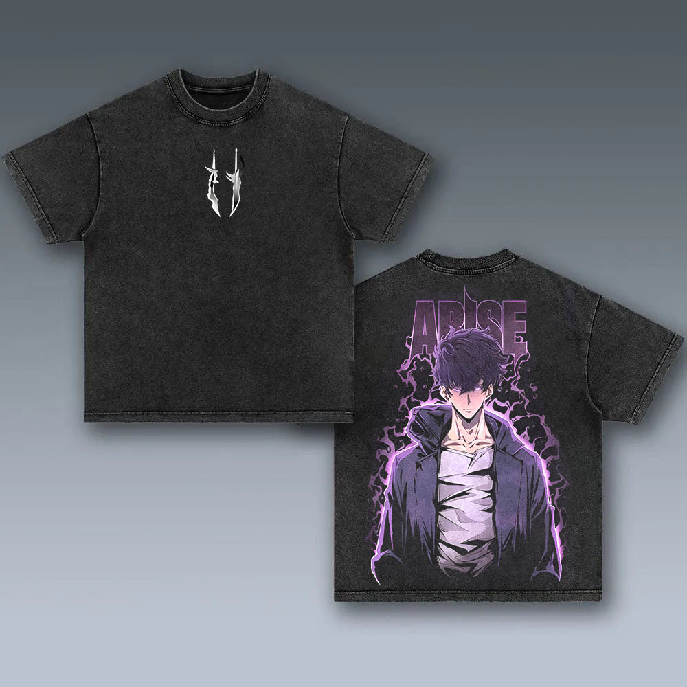 Solo Leveling God Statue Printed Unisex T-Shirt