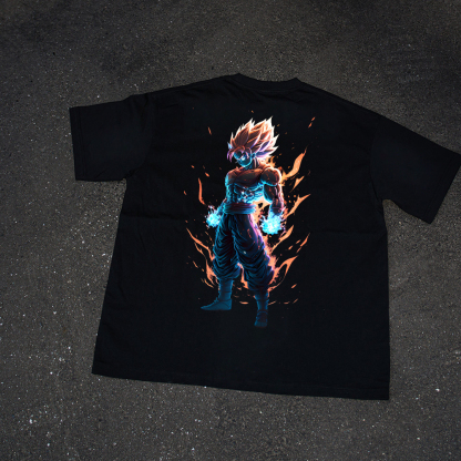 special "Son Goku" Pattern Printed T-shirt