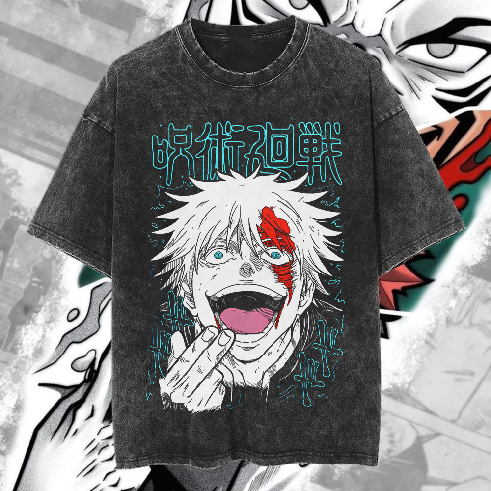 Cool Jujutsu Kaisen Anime T-Shirt – Gojo, Sukuna & More