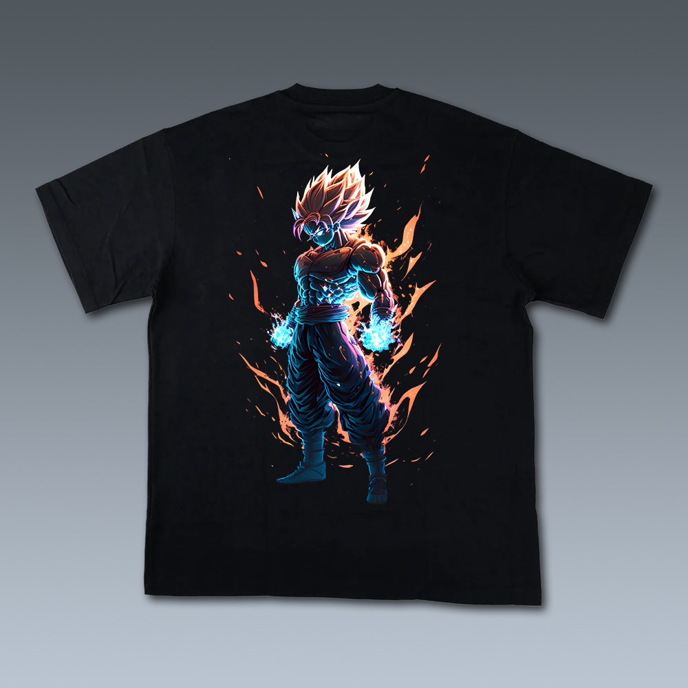 special "Son Goku" Pattern Printed T-shirt