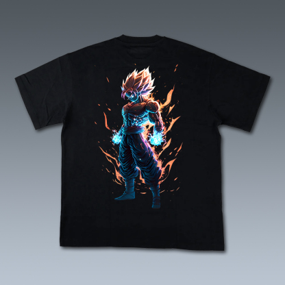 special "Son Goku" Pattern Printed T-shirt