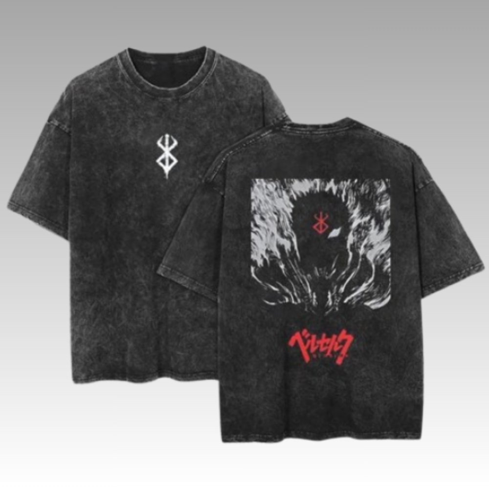 Berserk Guts Oversize Washed Tee