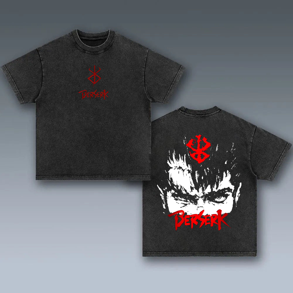 Berserk Oversize Washed Tee