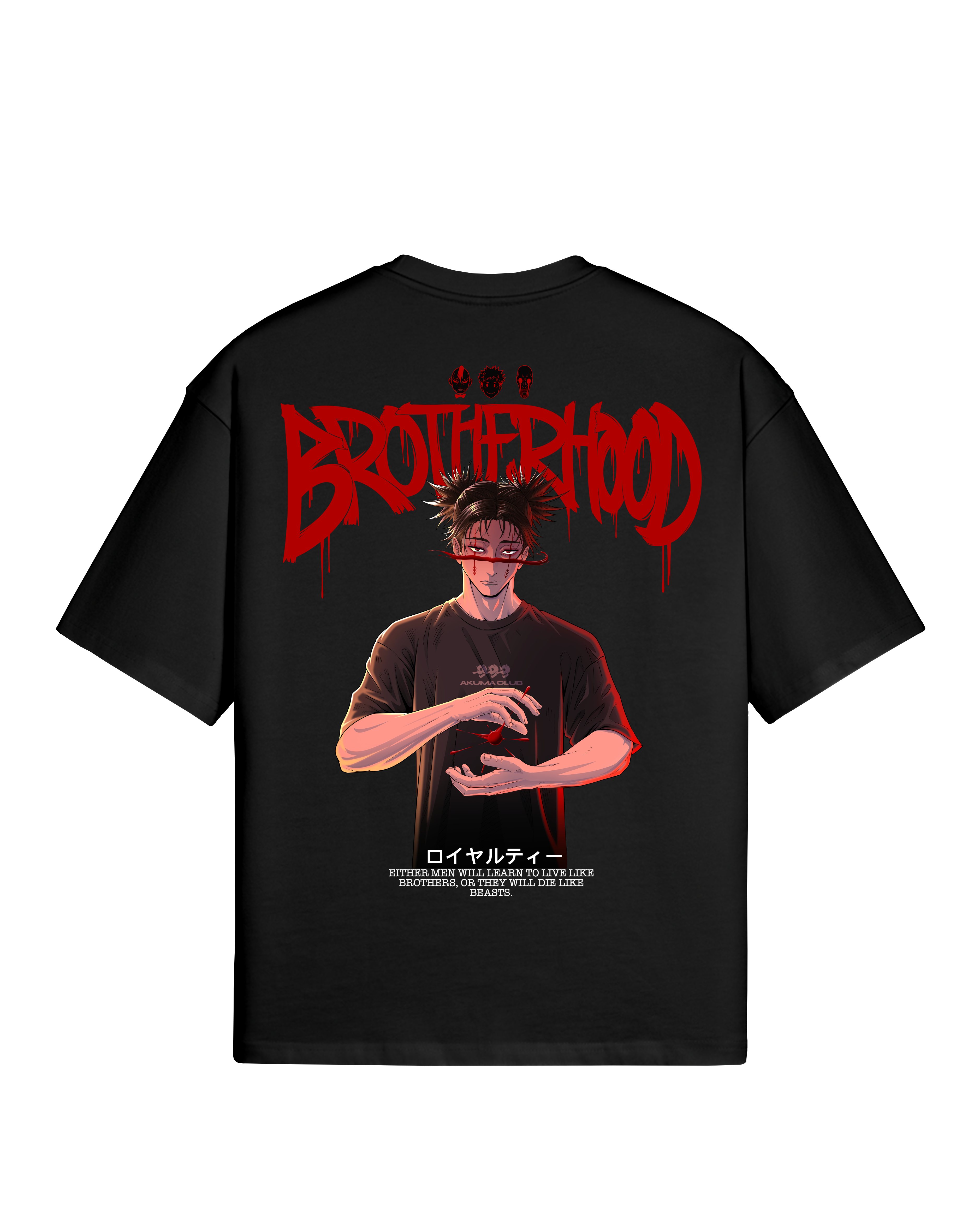 Anime [Jujutsu Kaisen] Graphic Print T-shirt