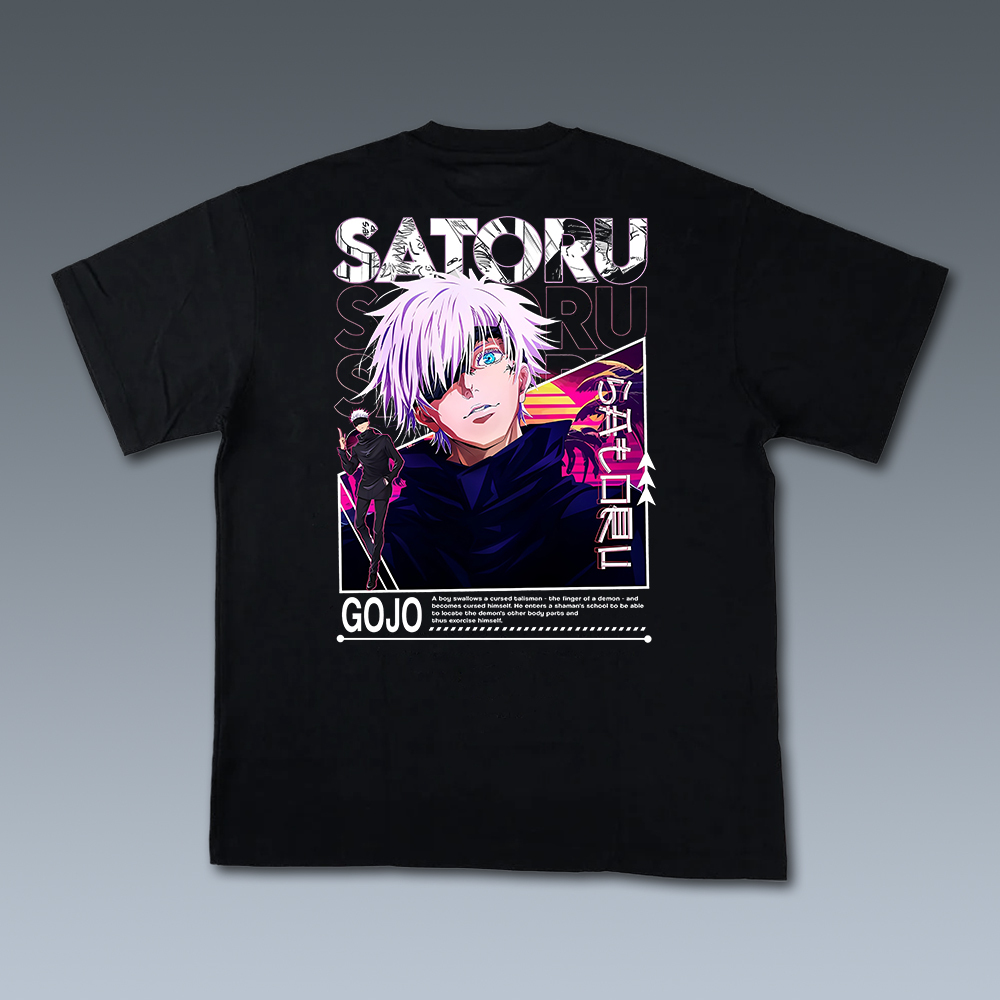 The Character "Satoru Gojo" In Jujutsu Kaisen T-shirt