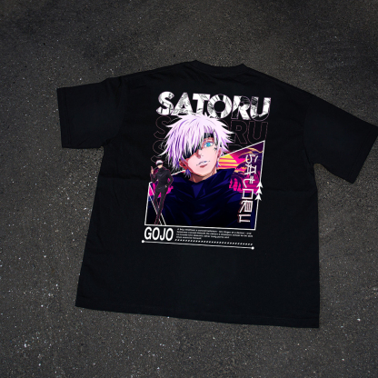 The Character "Satoru Gojo" In Jujutsu Kaisen T-shirt