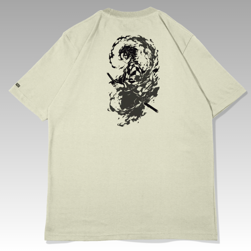 Minimal Anime Print Top