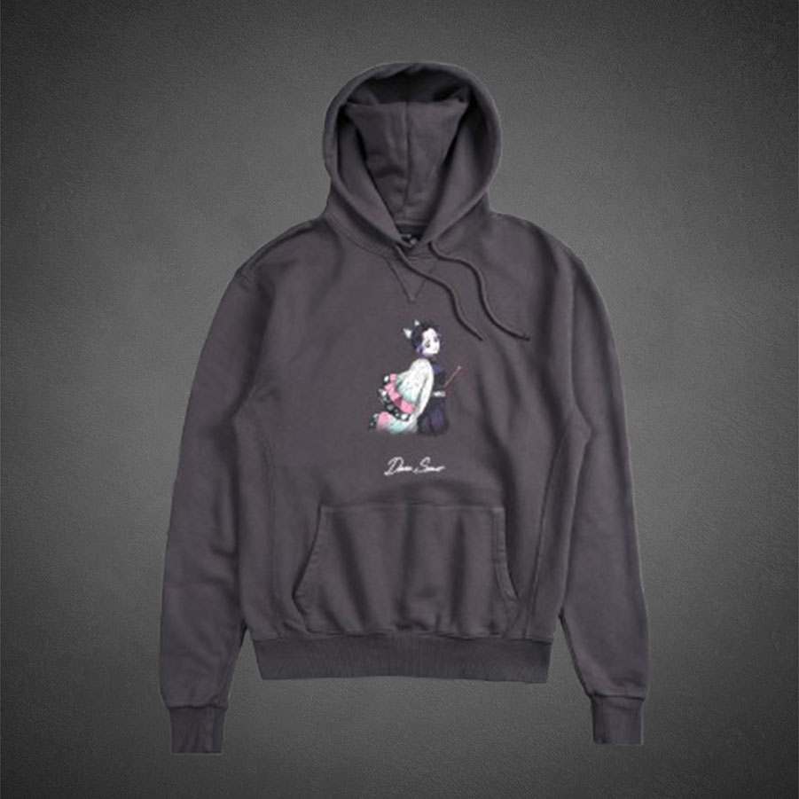 Butterfly Dance She "Dakota" Hoodie Gray