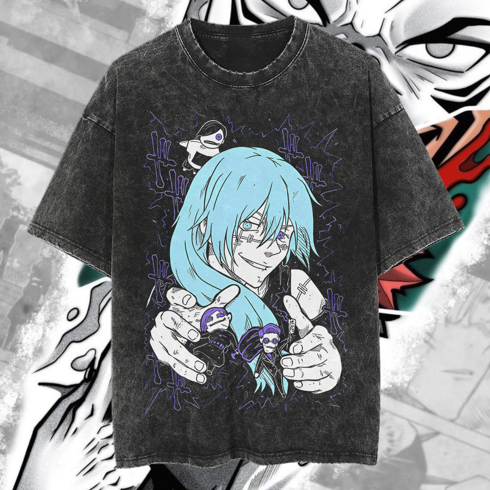 Jujutsu Kaisen Inspired Character Print Tee