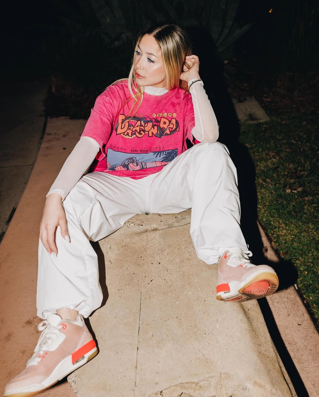 Master Roshi Vintage Oversize Washed Tee