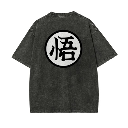 Dragon Ball Super Goku Oversize Washed T-Shirt