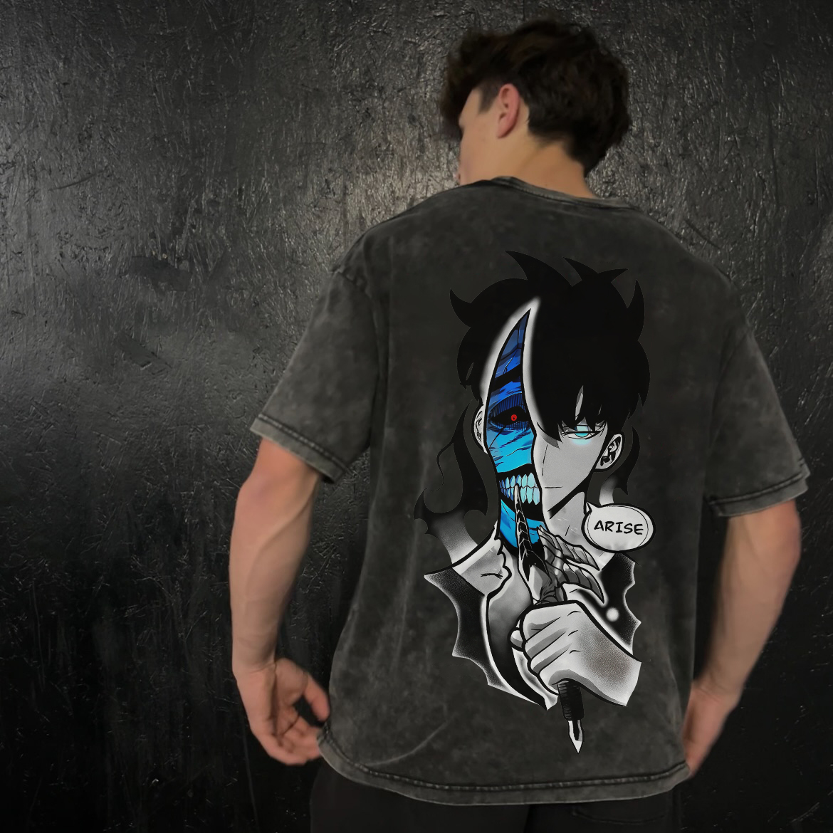 Kaioken Cracked Effect Shirt