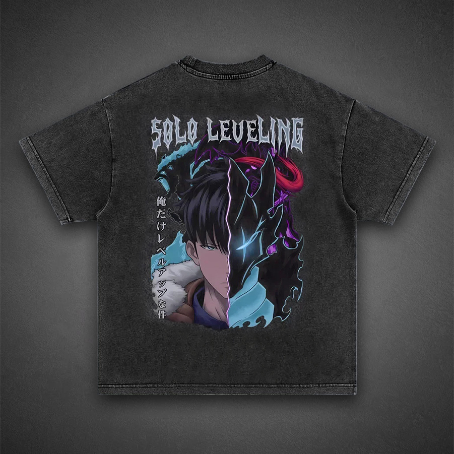 Shadow Monarch Awakening Vintage Washed T-Shirt