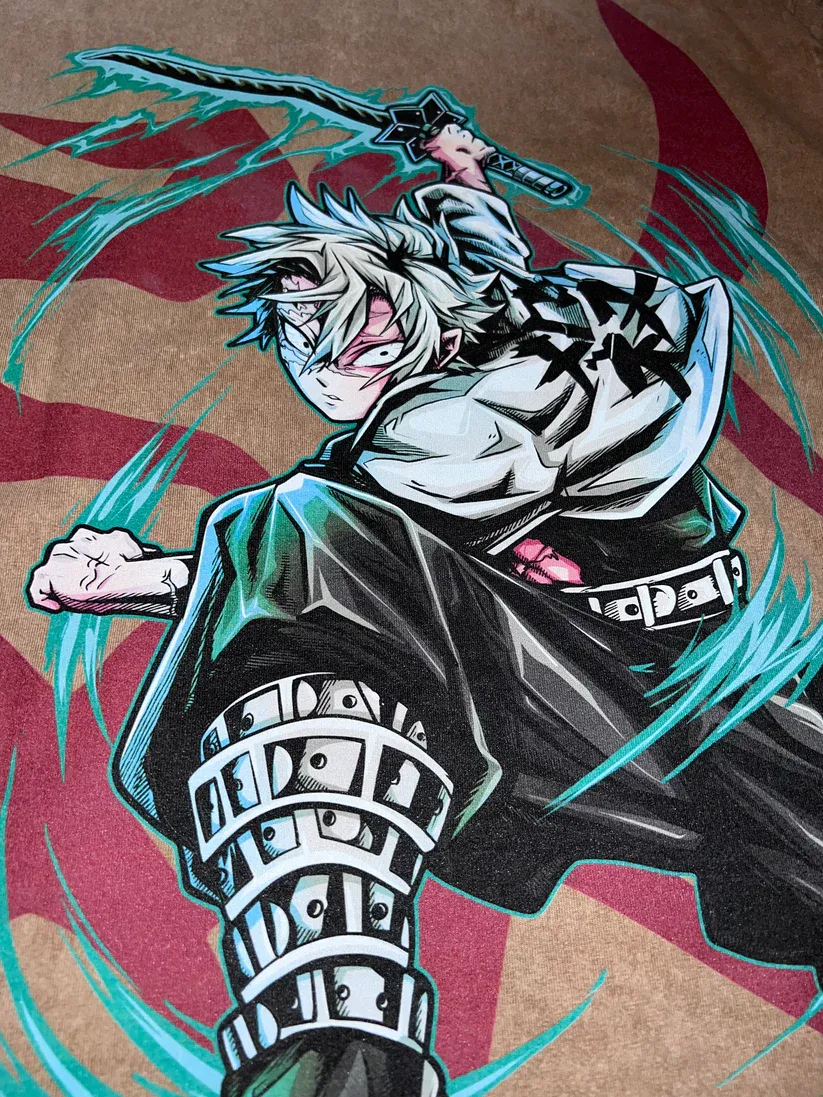 Sanemi Shinazugawa  Washed Tee