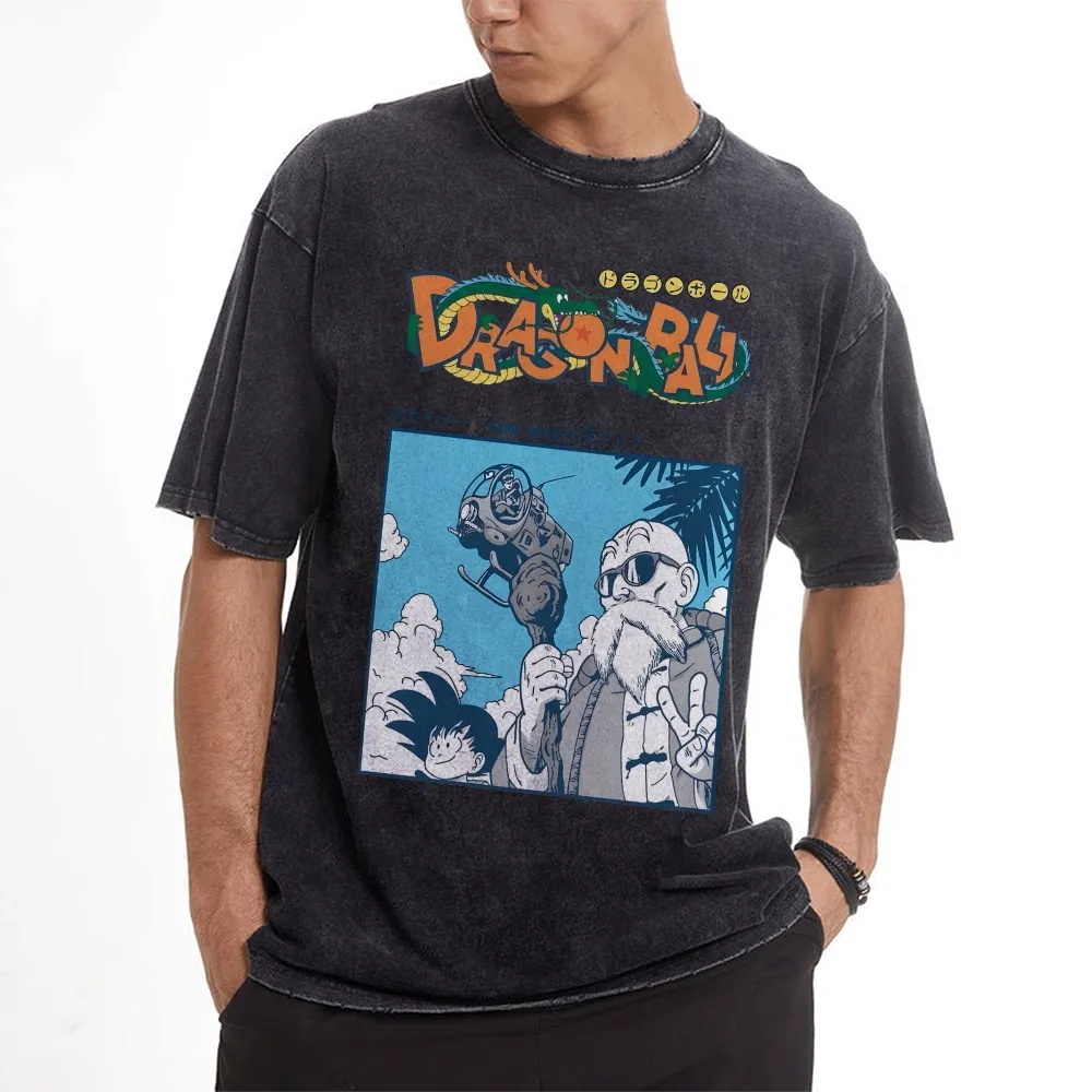 Dragon Ball Super Master Roshi Oversize Washed Tee