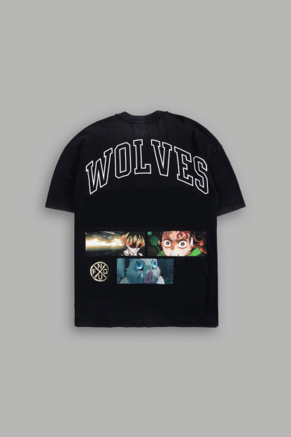 DEMON SLAYER: Hinokami Kagura Flame Print Tee