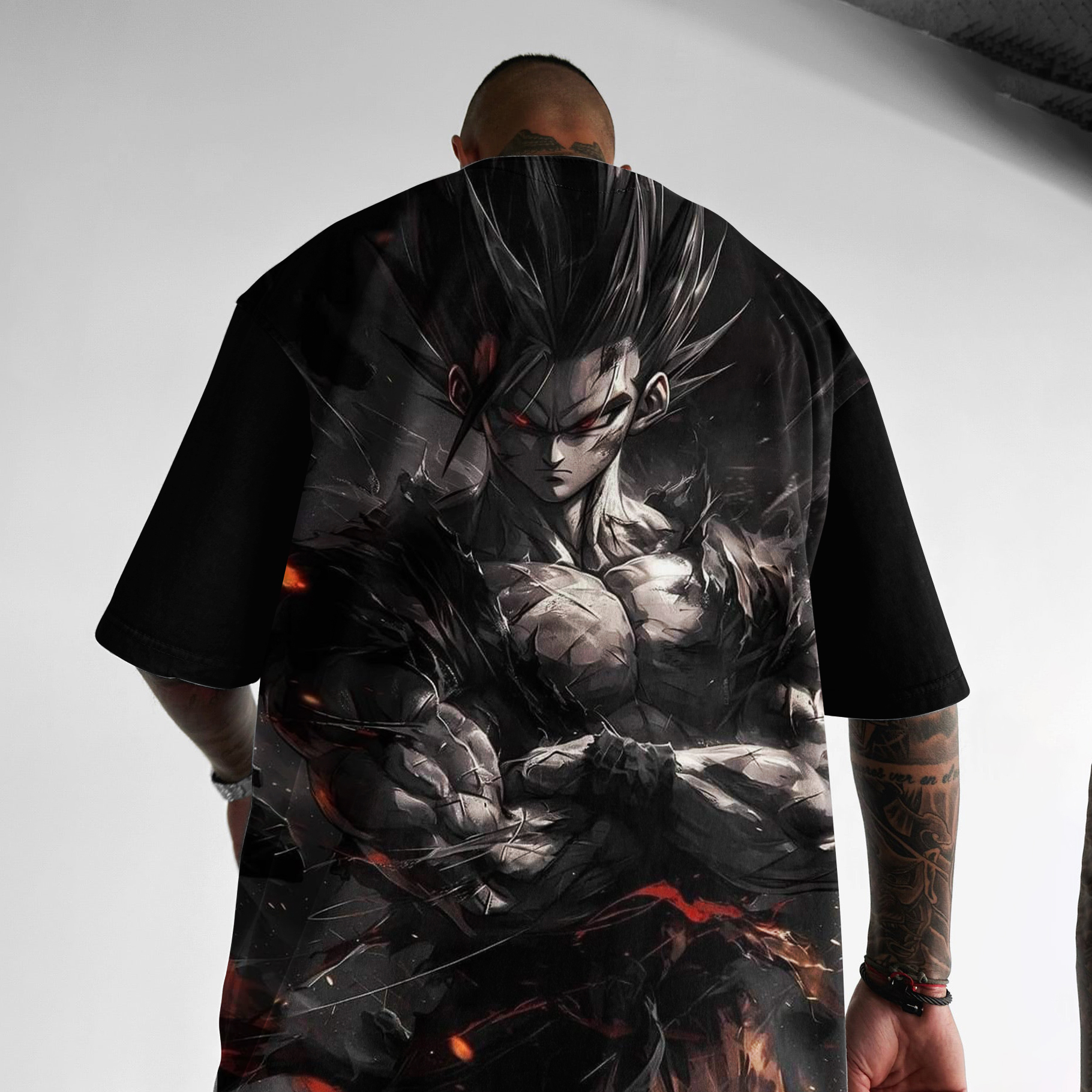 Anime 【Dragon Ball】 Character Collection "Son Goku" Pattern Printed T-shirt