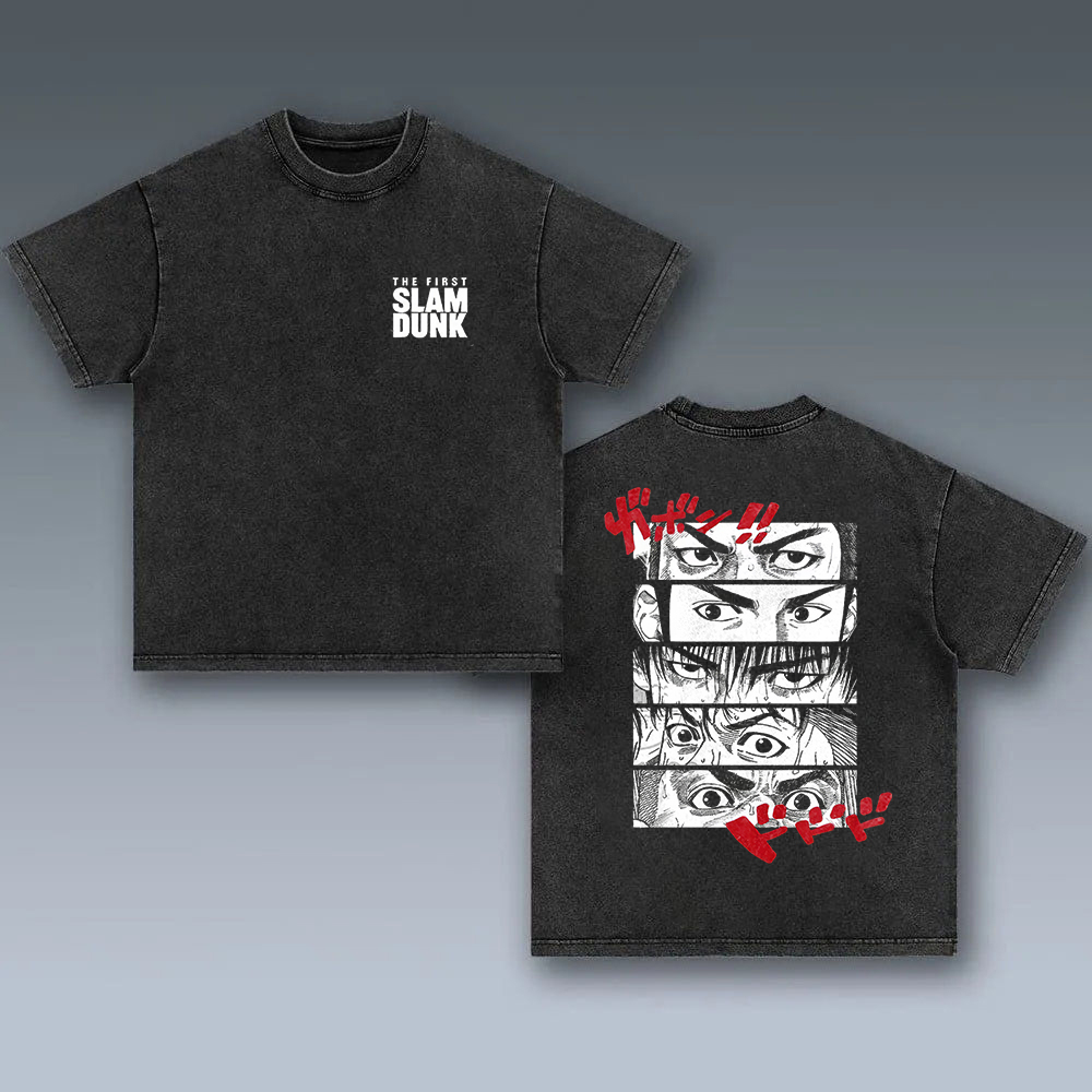 The First Slam Dunk Printed Men's Washed Tee