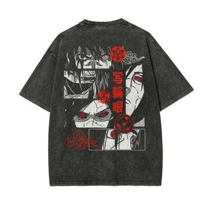 Naruto Shippuden Obito Oversize Washed Tee
