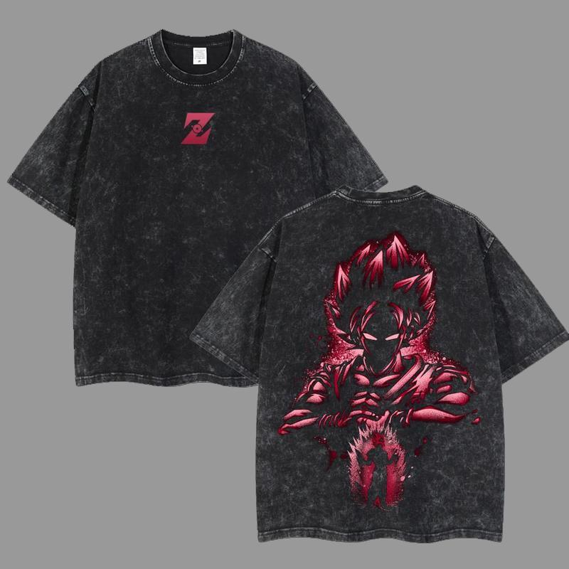 Dragon Ball Z Super Saiyan Son Goku Oversize Washed Tee