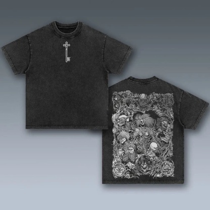 Attack on Titan Oversize Washed Tee
