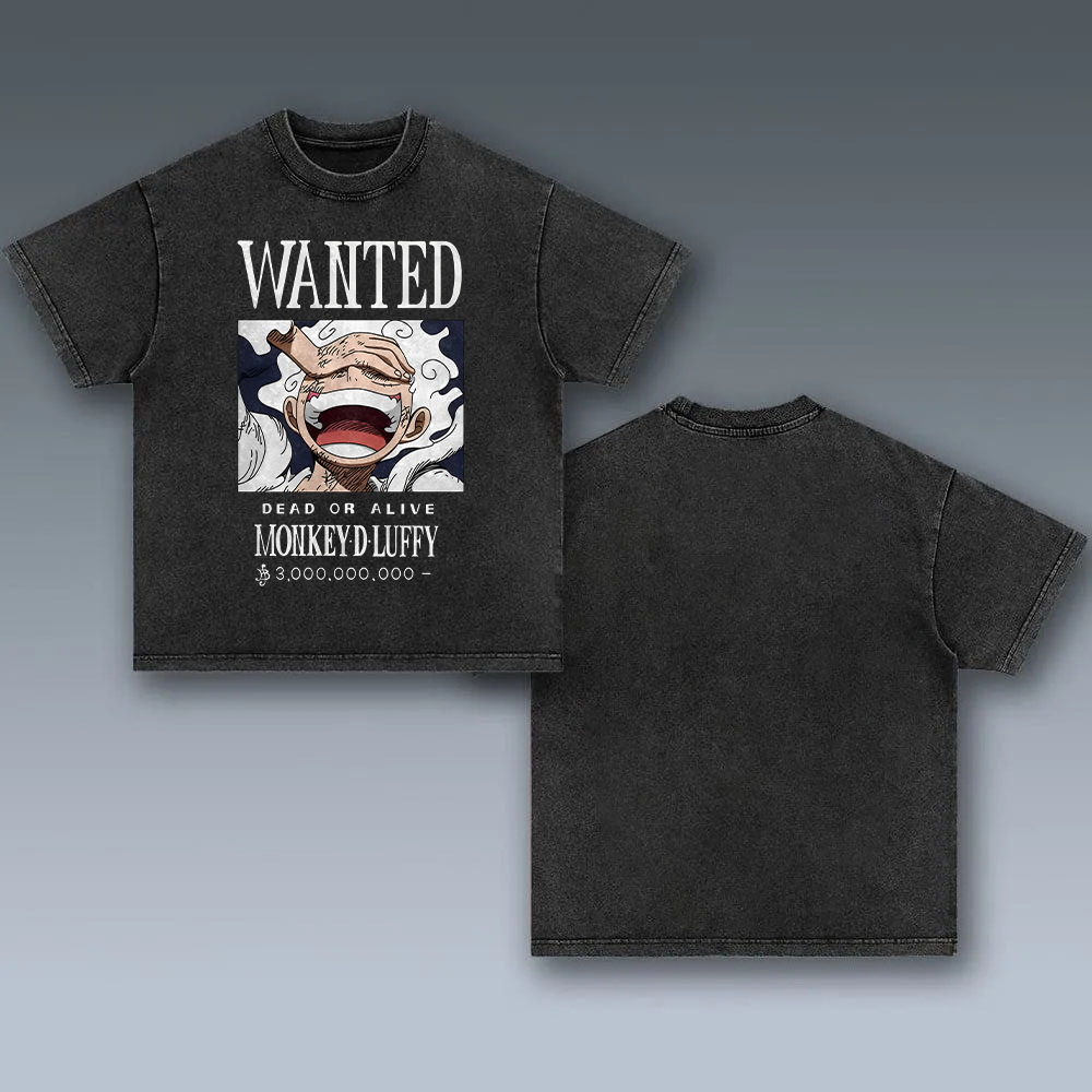 Gear 5 Bounty Poster Vintage Oversize Washed Tee