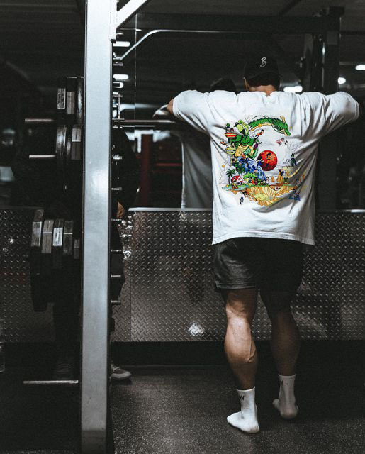 Clean Anime Typography T-Shirt