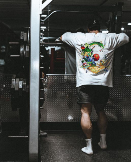 Clean Anime Typography T-Shirt