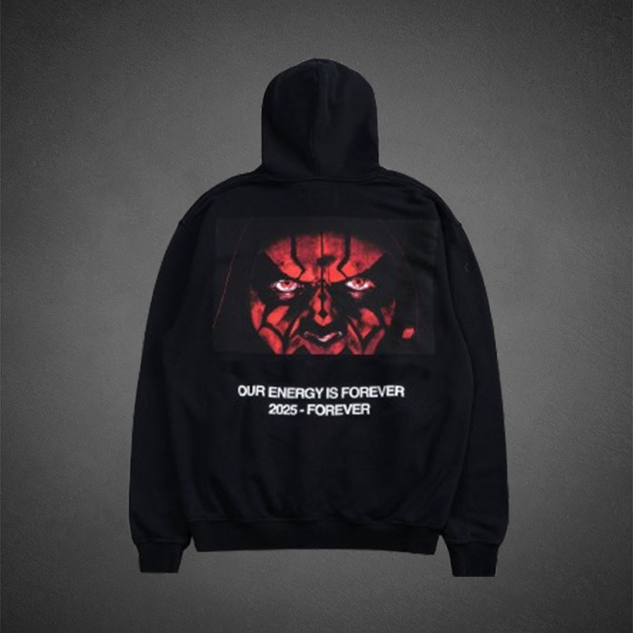 The Phantom Menace "Pierce" Hoodie in Black