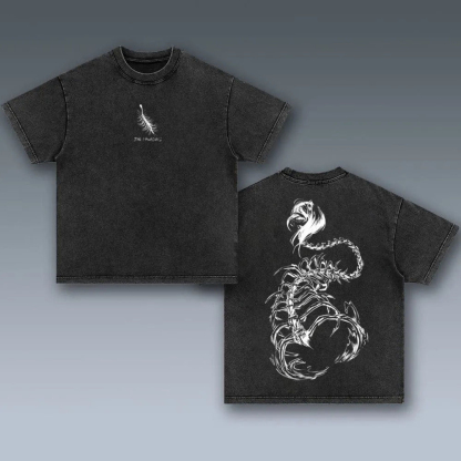 Eren Yeager Anime Oversize Washed Tee