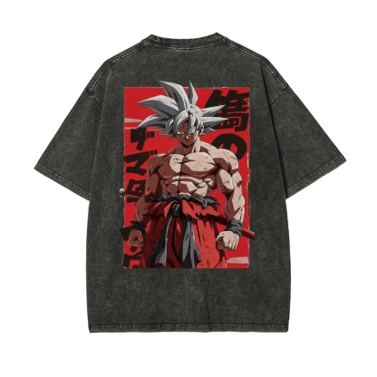 Dragon Ball Super Goku Oversize Washed Tee