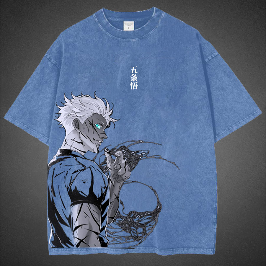 Anime Gojo Printed Shirt